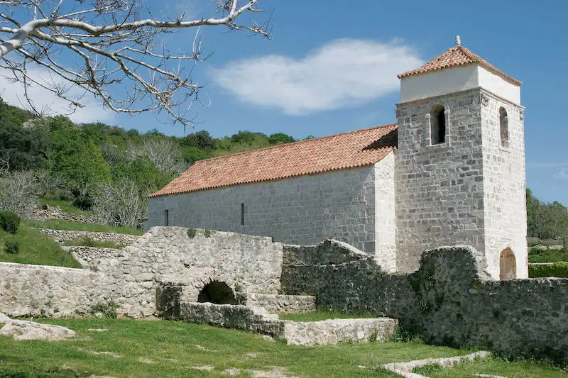 Church of St. Lucy in Jurandvor near Baška