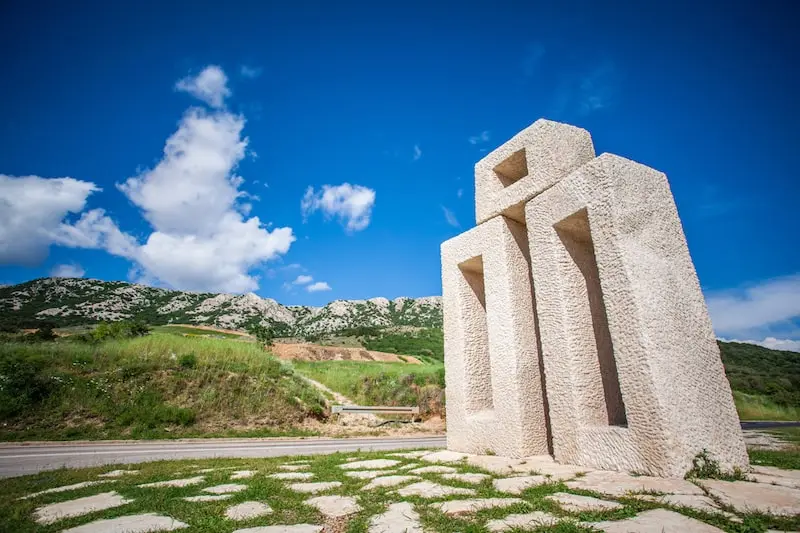Glagolitic trail in Baška