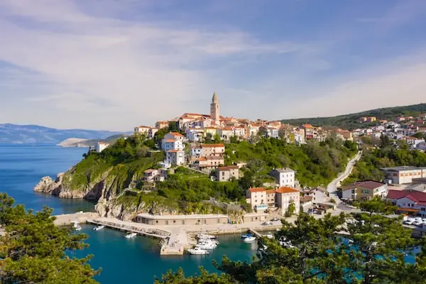 The historic old town of Vrbnik is fascinating