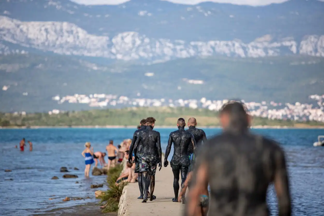 Healing mud of Meline Beach